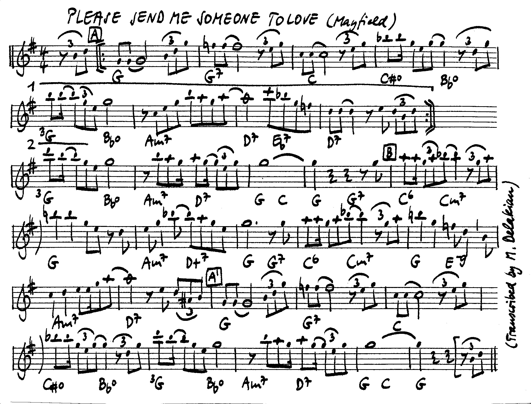 please send ma someone to love leadsheet – book us for your next 20s or gatsby event